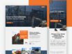 Kwality Rentals equipment rental website design Ottawa case study main banner showing construction equipment and portable toilets transformation by iWEBAPP Agency