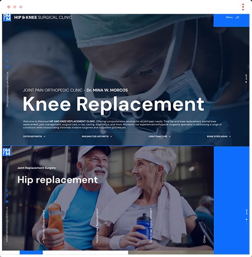 Clinic Healthcare Web Design Agency Ottawa - iWEBAPP